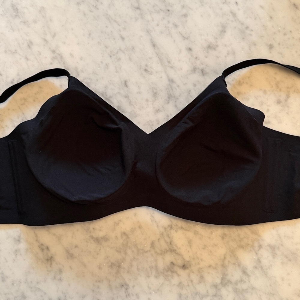 NWOT Honeylove Silhouette Black Bra 1X - Picture 3 of 4